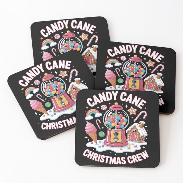 Item preview, Cute Candy Cane Christmas Crew Holiday Sweet designed and sold by ThreadAlchemys.