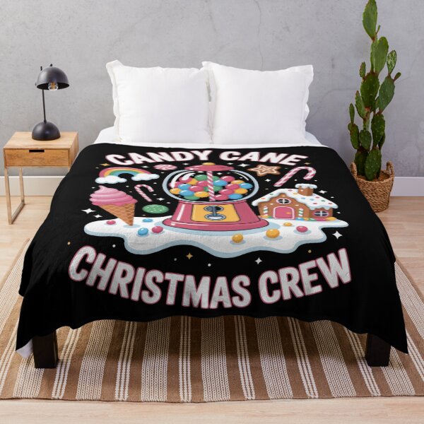 Item preview, Cute Candy Cane Christmas Crew Holiday Sweet designed and sold by ThreadAlchemys.