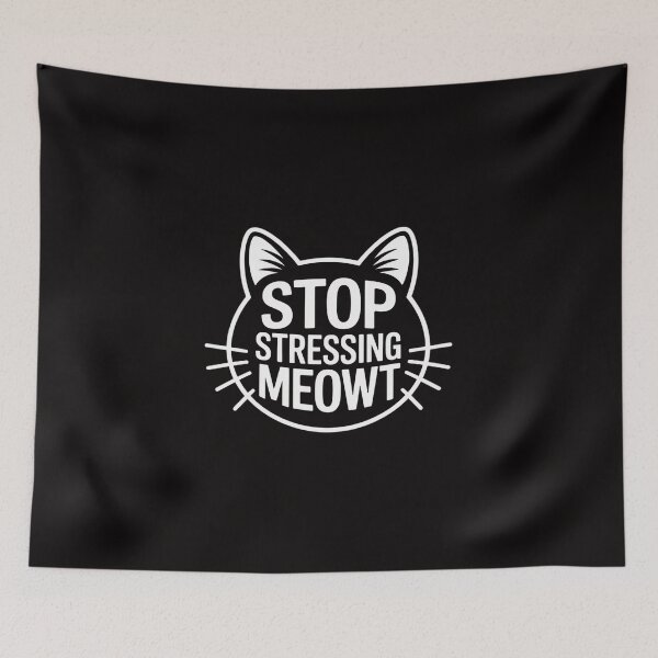 Item preview, Stop Stressing Meowt Cat designed and sold by TewonLake.
