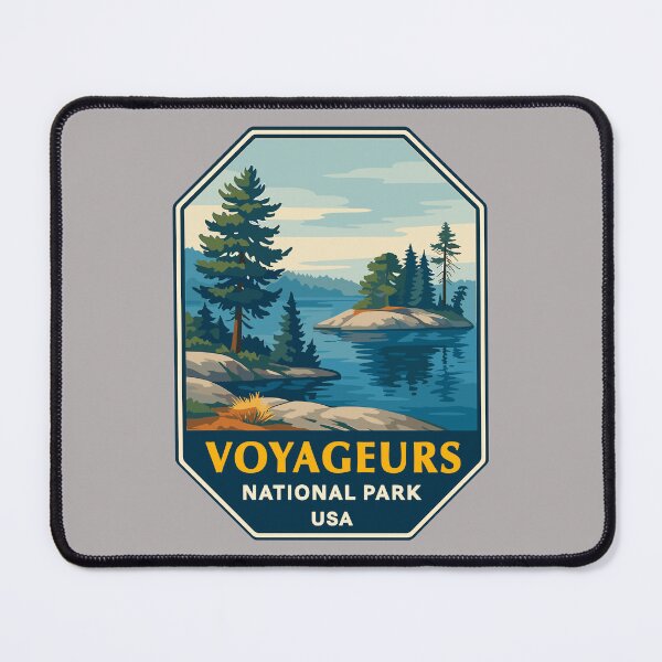 Item preview, Voyageurs National Park Minnesota Lake Sticker designed and sold by Ismeal Von.
