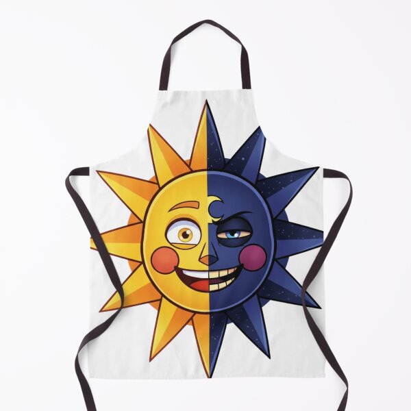 Item preview, Sundrop Moondrop FNAF Daycare Attendant Dual Faces T-Shirt designed and sold by GeniePixel.