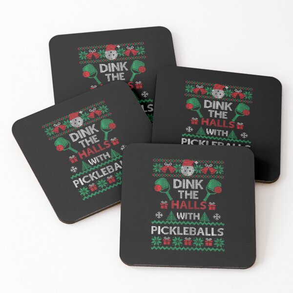 Item preview, Pickleball Dink The Halls Ugly Christmas Pickleball designed and sold by JanisPenelope.