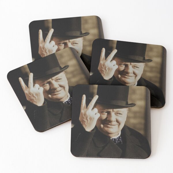 Item preview, Winston Churchill - V for Victory! designed and sold by RogerMurdock.