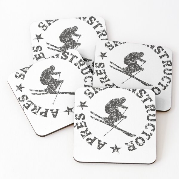Item preview, Apres-Ski-Instructor-Seal-(Vintage-Black)-Winter-Sports-Skier-- designed and sold by ArcherTowner.