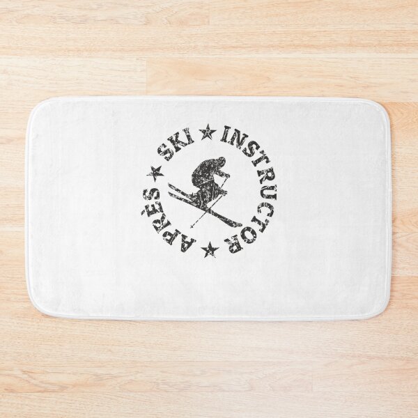 Item preview, Apres-Ski-Instructor-Seal-(Vintage-Black)-Winter-Sports-Skier-- designed and sold by ArcherTowner.