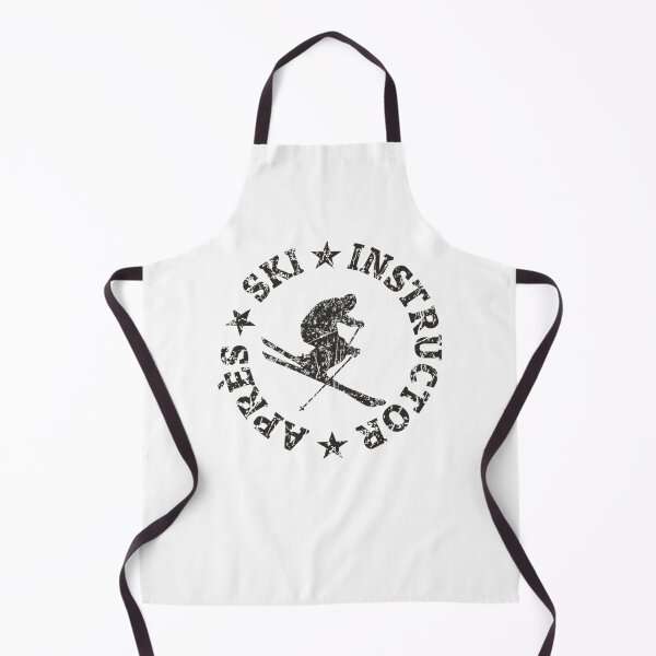 Item preview, Apres-Ski-Instructor-Seal-(Vintage-Black)-Winter-Sports-Skier-- designed and sold by ArcherTowner.
