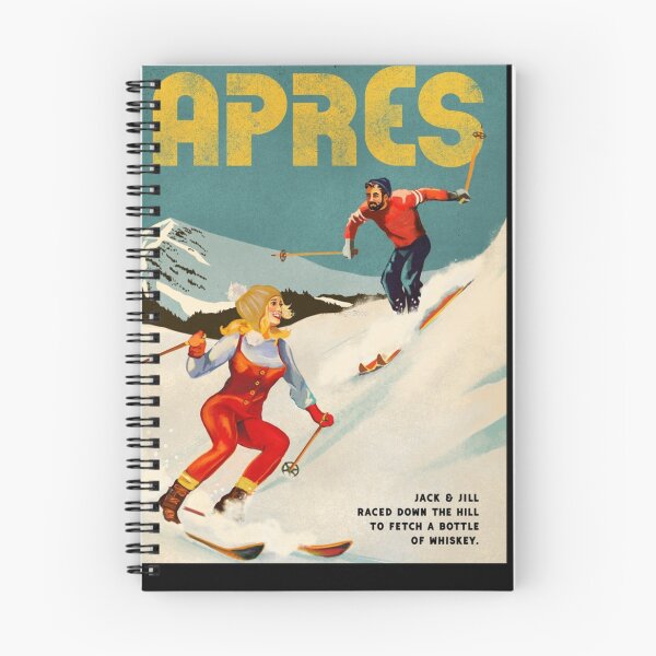 Item preview, Apres-Vintage-Ski-Pinup-Art-Poster designed and sold by ArcherTowner.