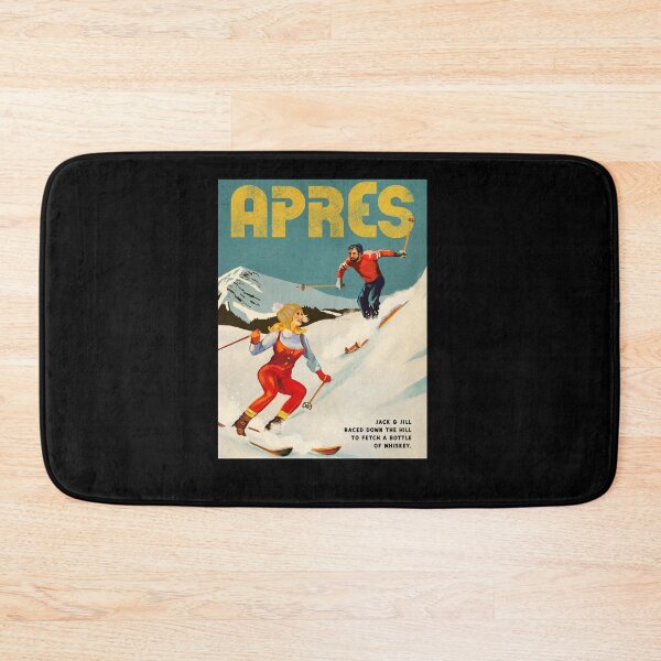 Item preview, Apres-Vintage-Ski-Pinup-Art-Poster designed and sold by ArcherTowner.