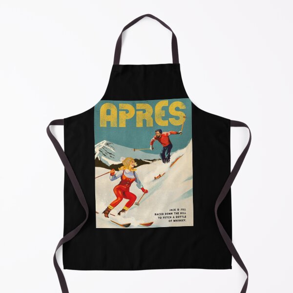Item preview, Apres-Vintage-Ski-Pinup-Art-Poster designed and sold by ArcherTowner.