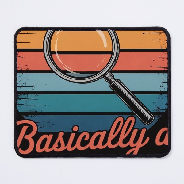 Item preview, Basically A Detective - Investigator Inspector Spying designed and sold by TewonLake.