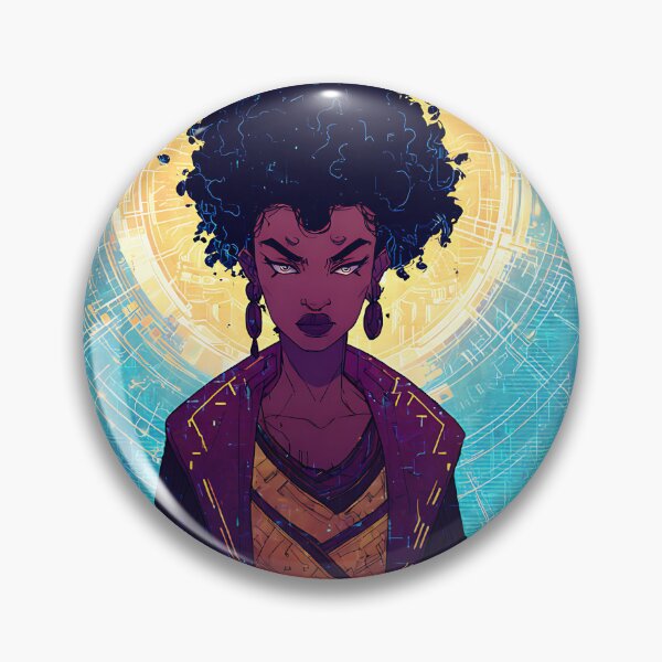 Item preview, Futuristic Afrofuturism Art designed and sold by bapupa.