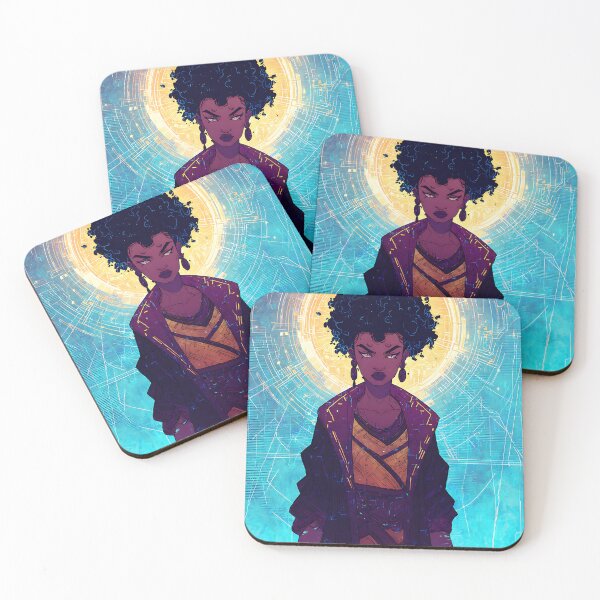 Item preview, Futuristic Afrofuturism Art designed and sold by bapupa.