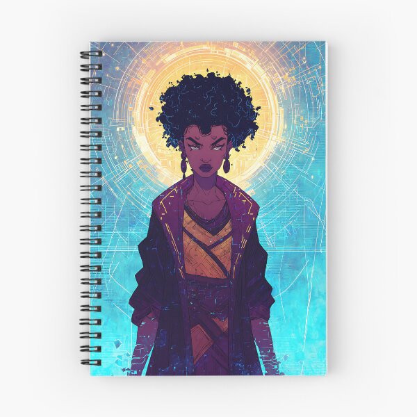 Item preview, Futuristic Afrofuturism Art designed and sold by bapupa.
