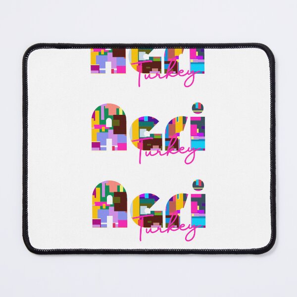 Item preview, Ağrı, Turkey, Vibrant Abstract City Typography Art designed and sold by Wanderful-roads.