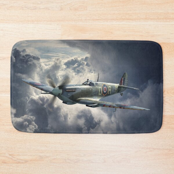 Item preview, Classic Supermarine Spitfire Enduring Thunderclouds in Heavy Weather designed and sold by Skyframe Aviation.