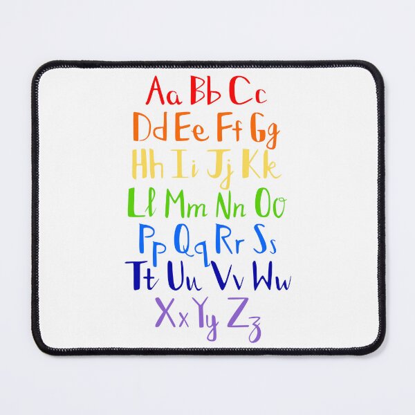 Item preview, The alphabet! Bright and colourful for learners designed and sold by Pear & Port.