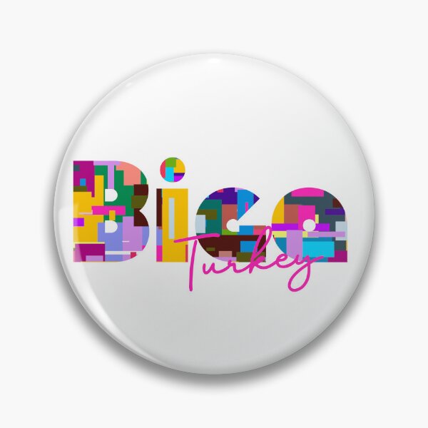 Item preview, Biga, Turkey, Vibrant Abstract City Typography Art designed and sold by Wanderful-roads.