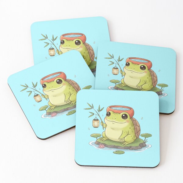 Item preview, Cute Japanese Kappa Folklore Creature designed and sold by divaror.