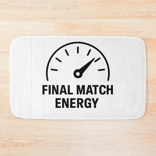Item preview, Final Match Energy — Dev Strength Meter designed and sold by techy-rrr.