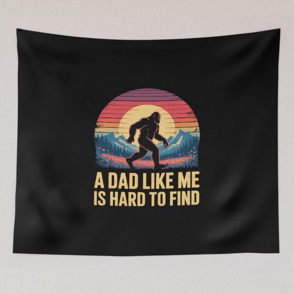 Item preview, Bigfoot Dad Dad Like Me Is Hard To Find Sasquatch  designed and sold by MicanCuteStore.