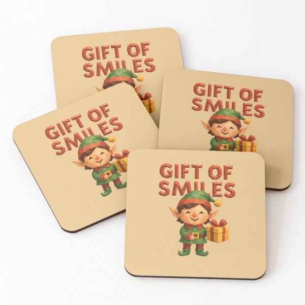 Item preview, Cute Christmas Elf with Gift designed and sold by Morna123.
