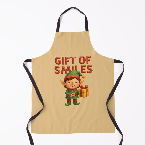 Item preview, Cute Christmas Elf with Gift designed and sold by Morna123.