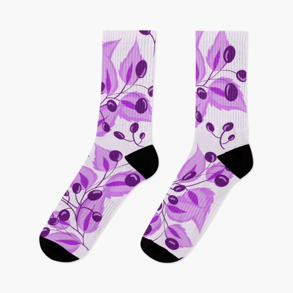 Item preview, Purple berries and leaves designed and sold by Susaans-Art.