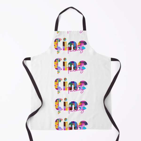 Item preview, Çine, Turkey, Vibrant Abstract City Typography Art designed and sold by Wanderful-roads.
