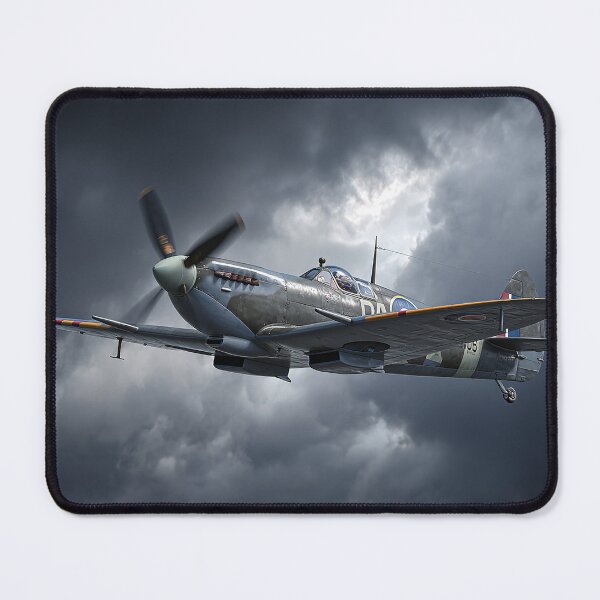 Item preview, Wartime Spitfire Enduring Dark Horizons Over Europe designed and sold by Skyframe Aviation.