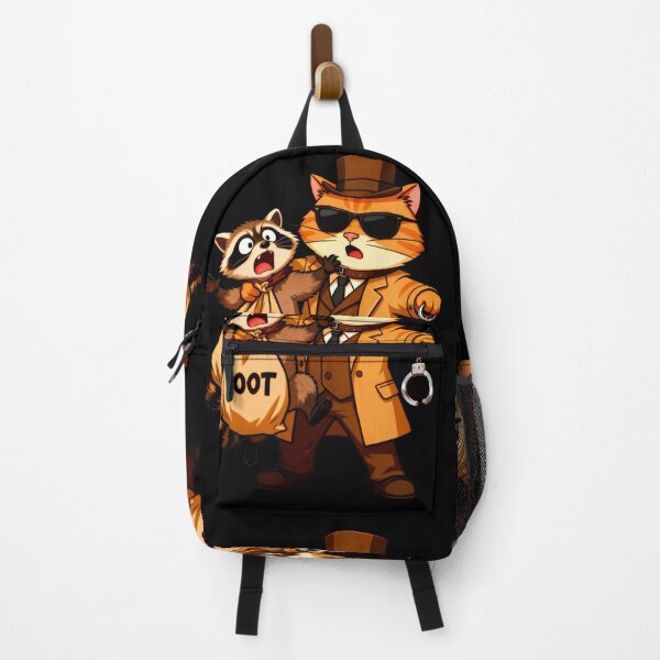 Item preview, Master Cat Arrests the Thief – Handcuffs Ready! designed and sold by SmartDesigner-.
