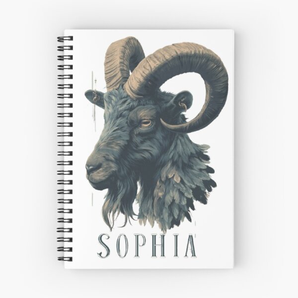 Item preview, Sophia – Capricorn Zodiac Sign designed and sold by AlexLineArt.