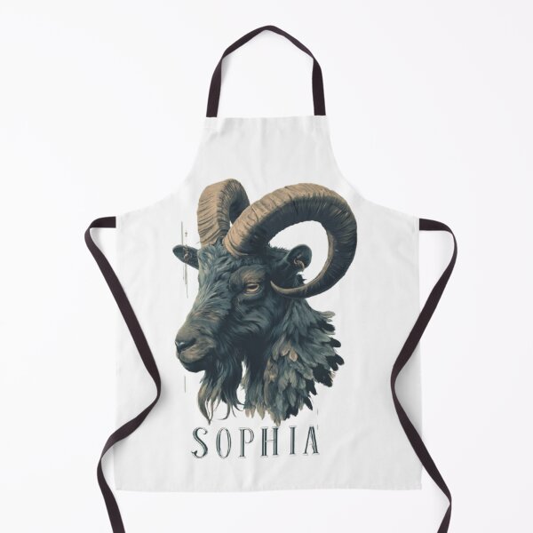 Item preview, Sophia – Capricorn Zodiac Sign designed and sold by AlexLineArt.