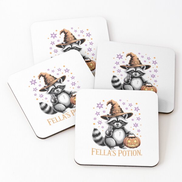 Item preview, Feral Spooky Raccoon Hallowen designed and sold by NewIdeasSArt.