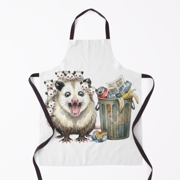 Item preview, Happy Opossum Mom with Baby Pile designed and sold by octavaretro.