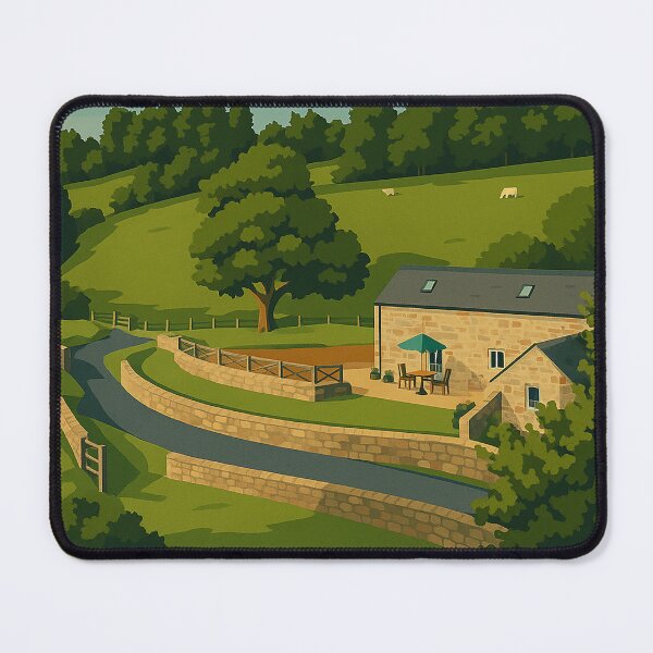 Item preview, Cliff Hollins Farm designed and sold by The Deco Bureau.