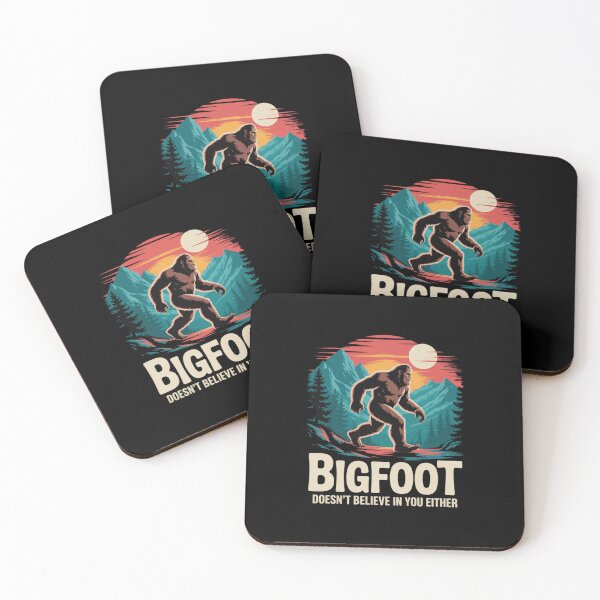 Item preview, Bigfoot Doesn't Believe in You Either Sasquatch designed and sold by MicanCuteStore.