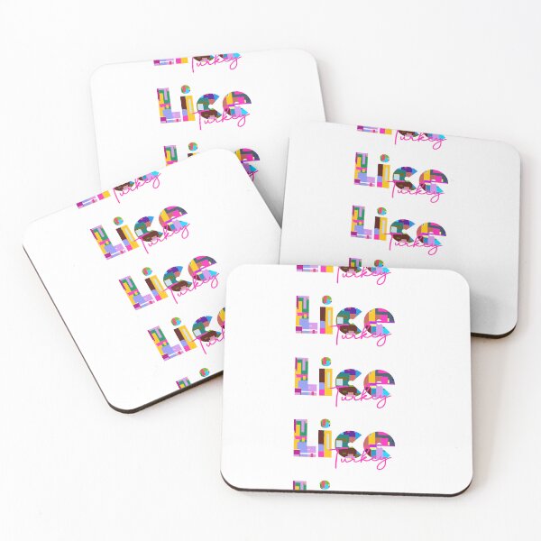 Item preview, Lice, Turkey, Vibrant Abstract City Typography Art designed and sold by Wanderful-roads.