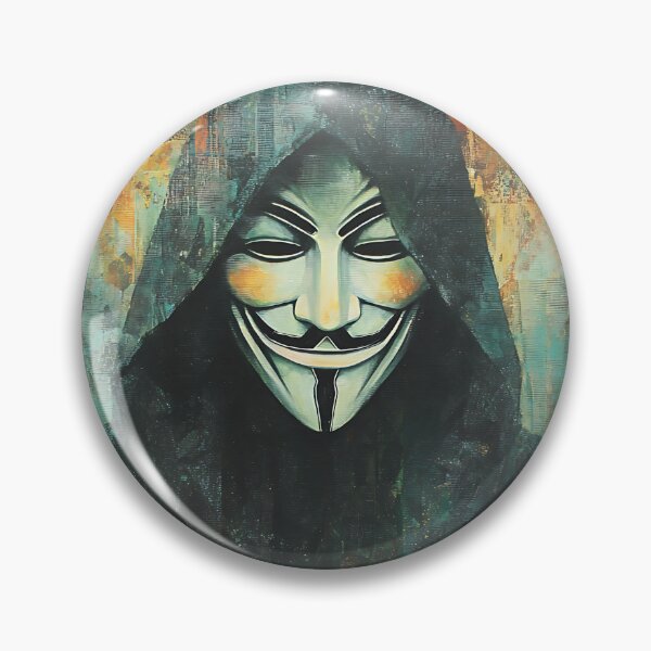 Item preview, Hacker Anonymous Mask Resistance designed and sold by bapupa.