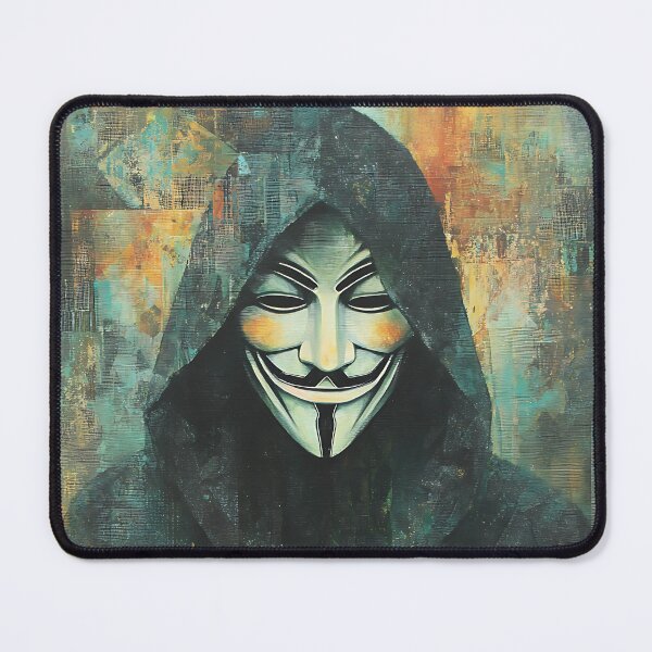 Item preview, Hacker Anonymous Mask Resistance designed and sold by bapupa.