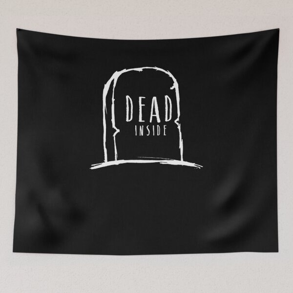 Item preview, Dead Inside Depressed Goth Grunge Nihilist Depression Shirt designed and sold by LookTwice.