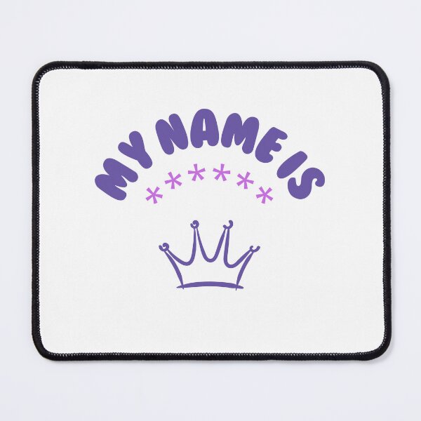 Item preview, My Name Is – Cute Crown Aesthetic Graphic designed and sold by uvthread.