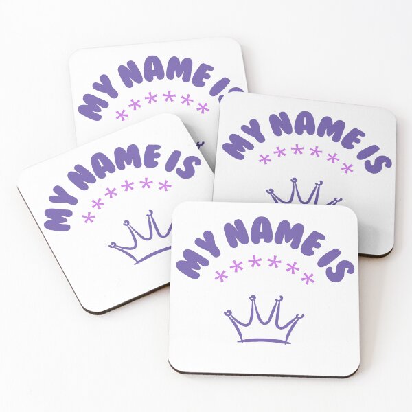 Item preview, My Name Is – Cute Crown Aesthetic Graphic designed and sold by uvthread.