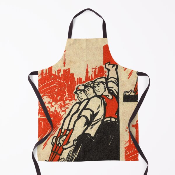 Item preview, Vintage Chinese Propaganda Poster – Socialist Workers & Industrial Power Art designed and sold by FriendsClub.
