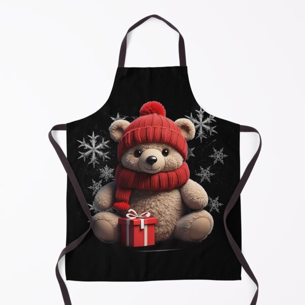 Item preview, Cute Christmas Bear, Cozy Winter Teddy Illustration designed and sold by CrisMor-Art.