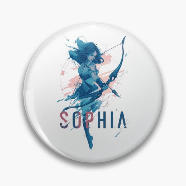 Item preview, Sophia – Sagittarius Zodiac Sign designed and sold by AlexLineArt.