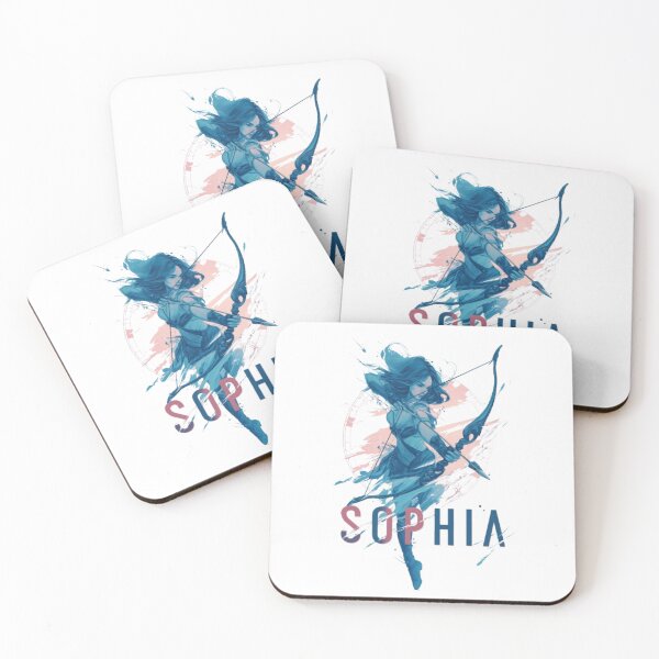 Item preview, Sophia – Sagittarius Zodiac Sign designed and sold by AlexLineArt.