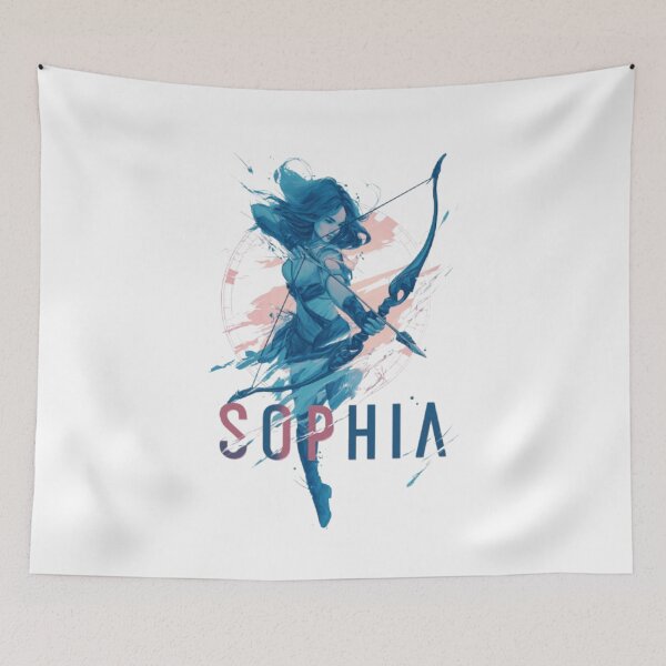 Item preview, Sophia – Sagittarius Zodiac Sign designed and sold by AlexLineArt.