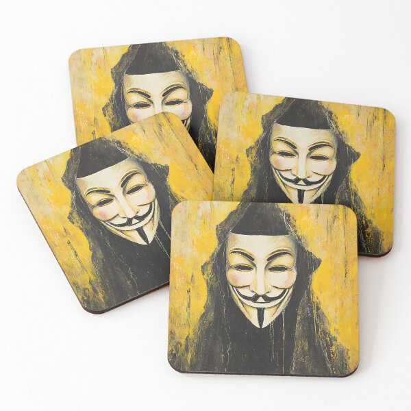 Item preview, Dark Anonymous Mask Protest designed and sold by bapupa.