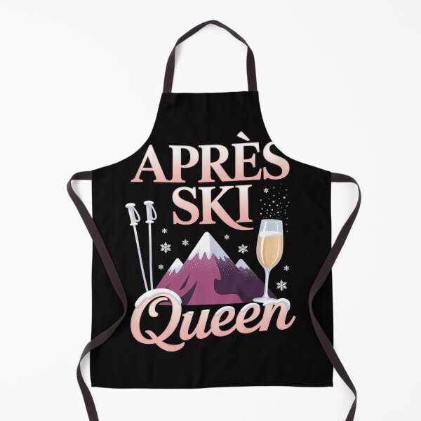 Item preview, Apres Ski Queen Skiing Winter Sports Party designed and sold by ConceptThena.