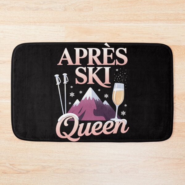 Item preview, Apres Ski Queen Skiing Winter Sports Party designed and sold by ConceptThena.